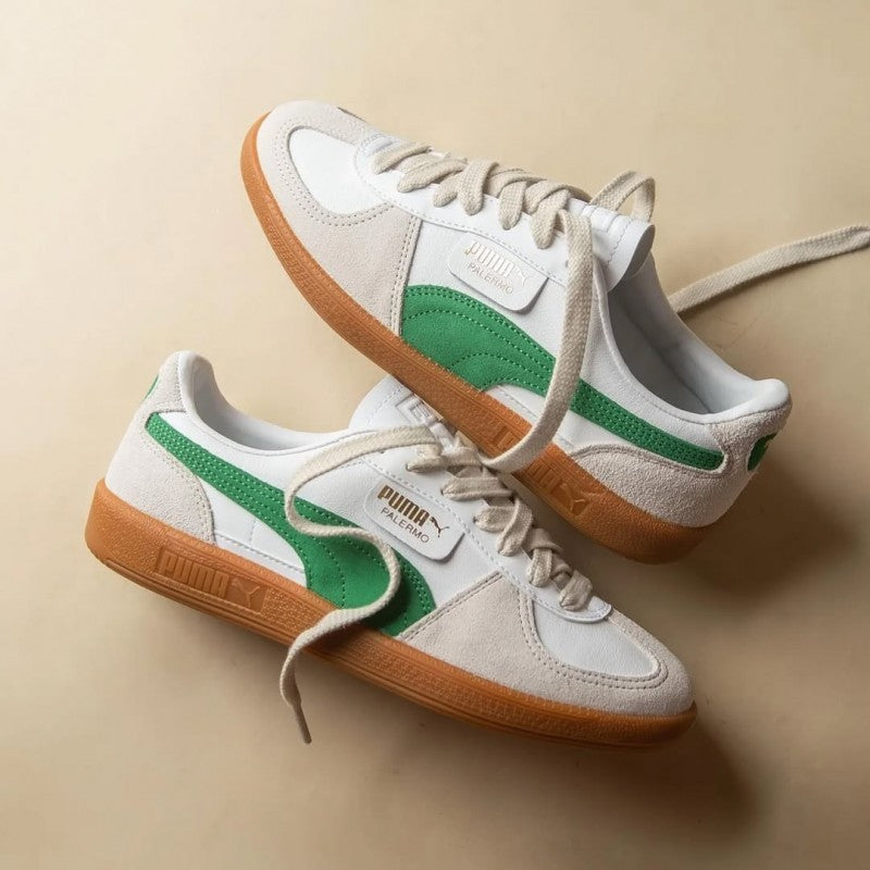 Pum aa Palermo White Green 213