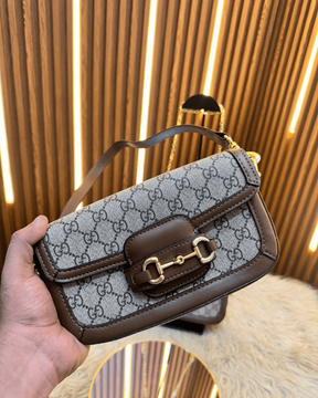 Gucc  i Horsebit With Dual Belts In Town Bag with box 115