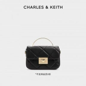 CHARLES & KEITH HOBO BAG WITH OG BOX (PINK) 1486