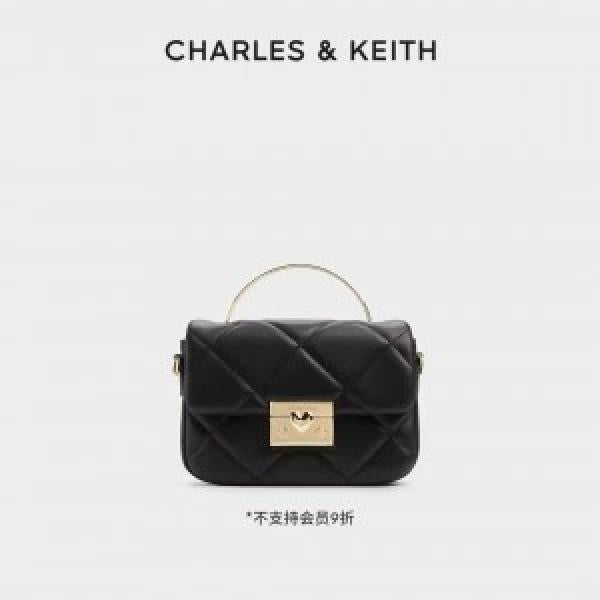 CHARLES & KEITH HOBO BAG WITH OG BOX (PINK) 1486