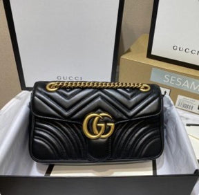 Gucci  Marmont  Black  WITH  ORIGINAL  BOX  184