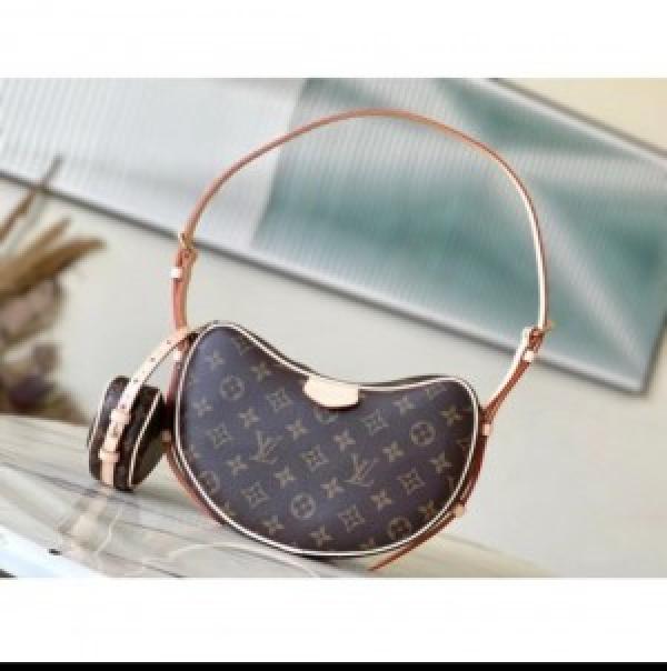 Louis  Vuitton  LV  Croissant  can  praise  pea  old  flower  one shoulder  crossbody  bag  Combo  With  box  1757