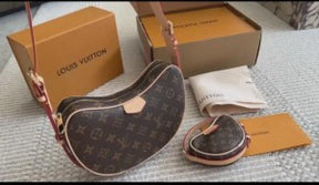 Louis  Vuitton  LV  Croissant  can  praise  pea  old  flower  one shoulder  crossbody  bag  Combo  With  box  1757