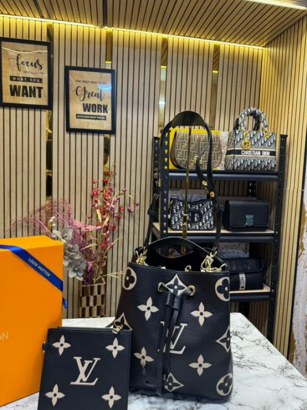 louis  vuitton neonoe shoulder bag with og box and dust bag premium quality