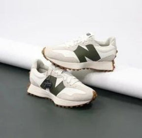 New Balance 327 Green Khaki Off White