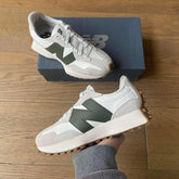 New Balance 327 Green Khaki Off White