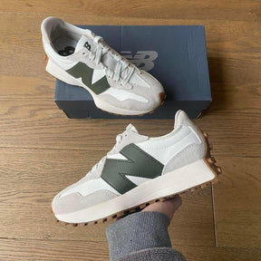 New Balance 327 Green Khaki Off White