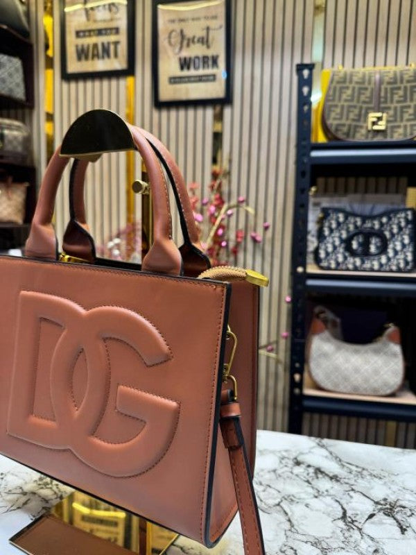 Dolce  gabbana  daily mini leather tote bag with og box and dust bag premium quality