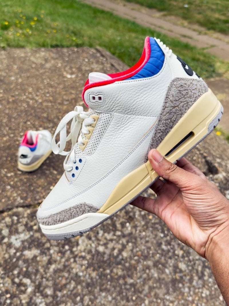 Nikee Air Jordan 3 "Seoul 2.0 Grey Cement" #212