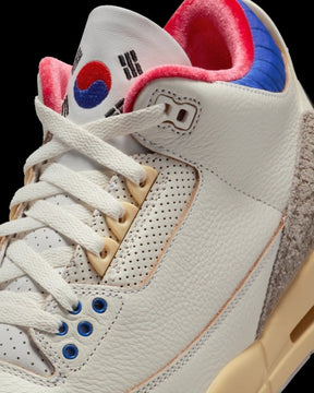 Nikee Air Jordan 3 "Seoul 2.0 Grey Cement" #212