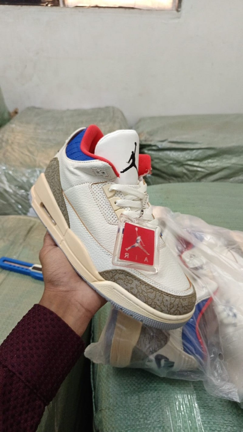 Nikee Air Jordan 3 "Seoul 2.0 Grey Cement" #212
