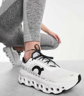 On CloudMonster Undyed White Grey 219