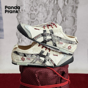 Onitsuka Tiger Mexico 66 Panda Prank Custom 222