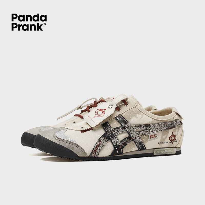 Onitsuka Tiger Mexico 66 Panda Prank Custom 222