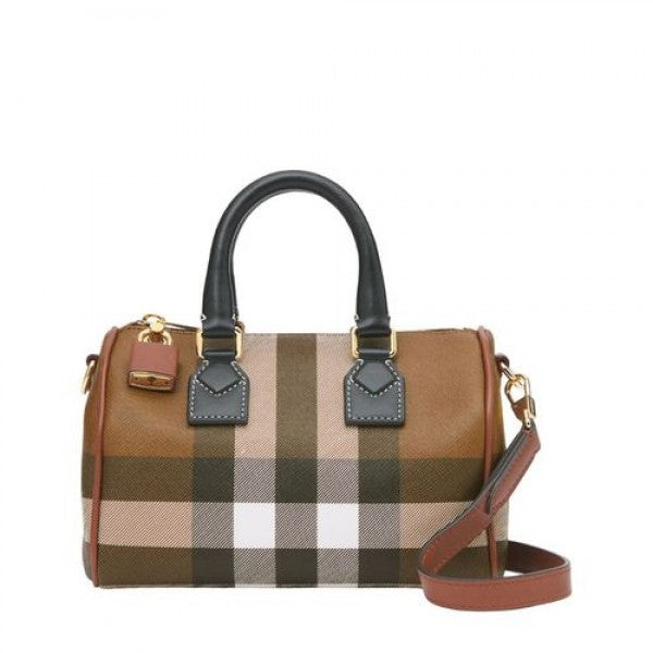 Burberry  chex  small  handbag  with  og  box  22cm
