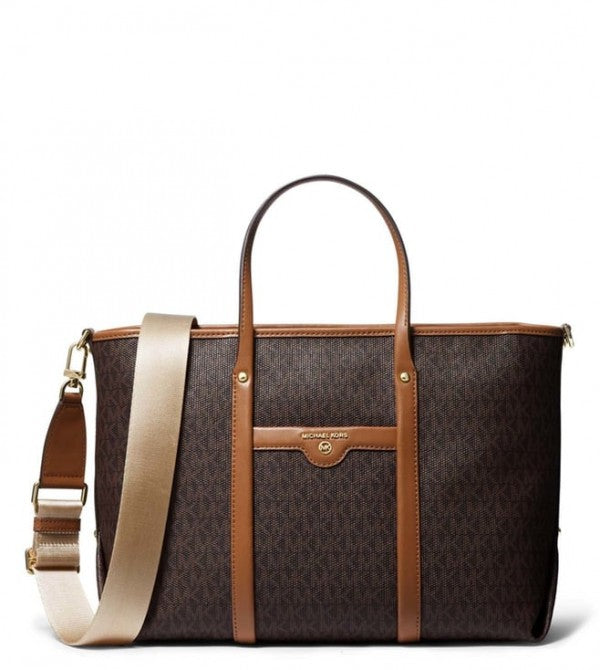 Michael  kors tote bag with dust bag (23011 coffe brown)