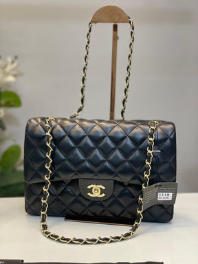 Chanel  jumbo  shoulder  bag  with  og  box(1119 black)