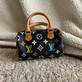 LOUIS  VUITTON  MINI  ROWAN  COFFEE  SATCHEL  BAG  (WITH  FOLDING  BOX)1753