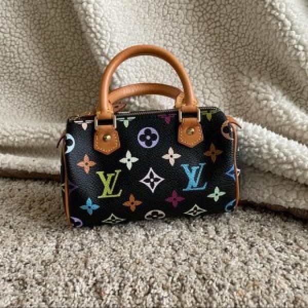 LOUIS  VUITTON  MINI  ROWAN  COFFEE  SATCHEL  BAG  (WITH  FOLDING  BOX)1753