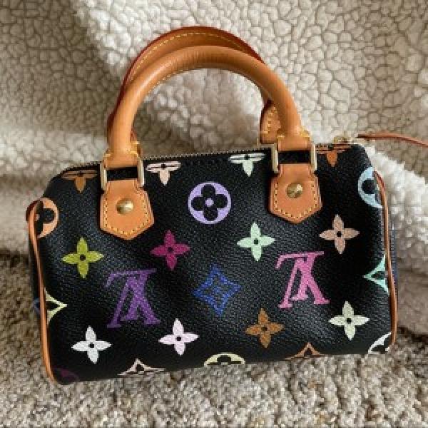 LOUIS  VUITTON  MINI  ROWAN  COFFEE  SATCHEL  BAG  (WITH  FOLDING  BOX)1753