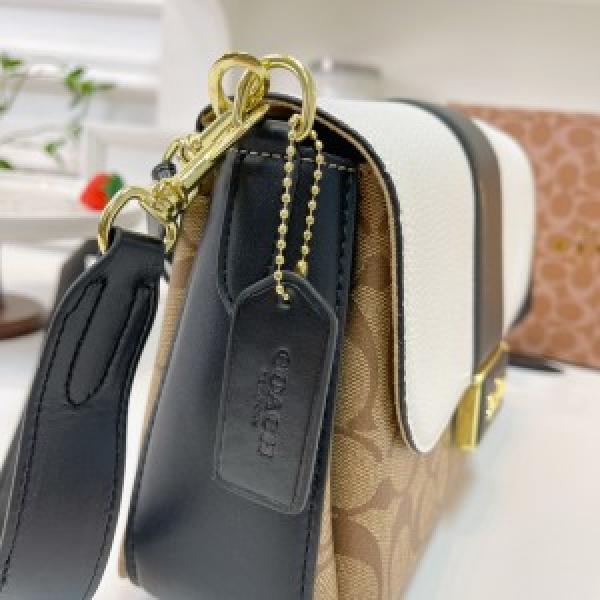 Coach baguette signature shoulder bag with box 1823
