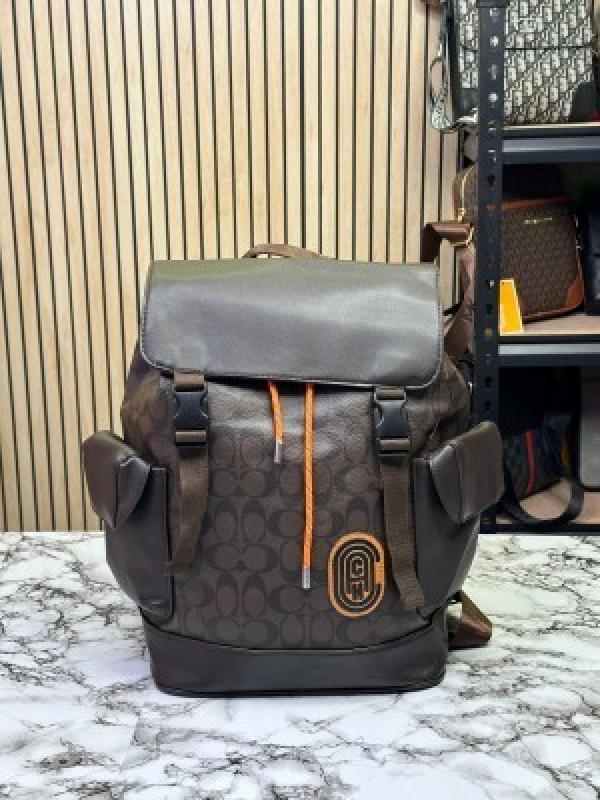 Coach  Hudson  Backpack  In  Blocked  Signature  Canvas1998