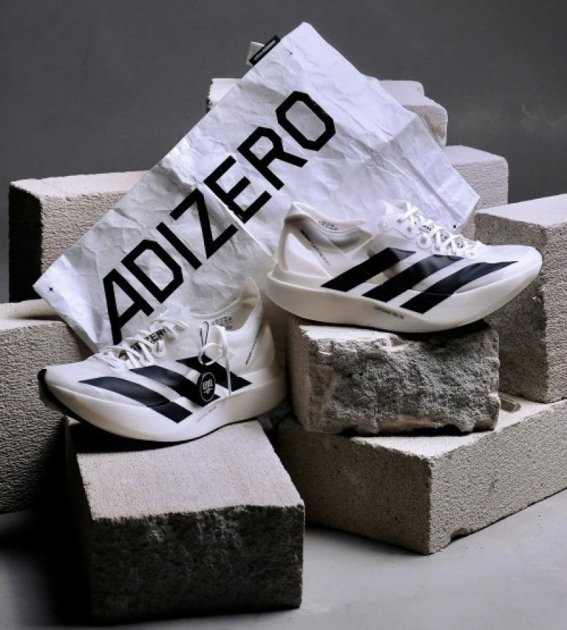 S adizero evo sl core white black