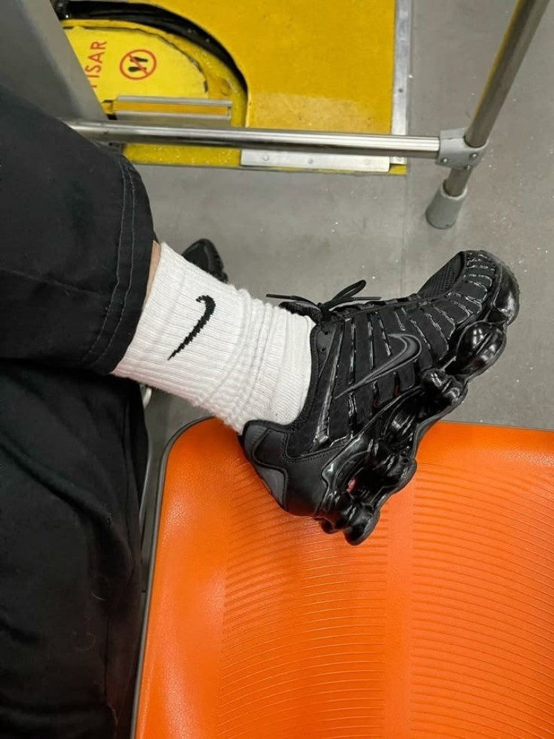 Airmax shox tl metalic black