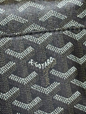 Goyard Belvedere Crossbody Bag PM With Box And Dust Bag (Black)