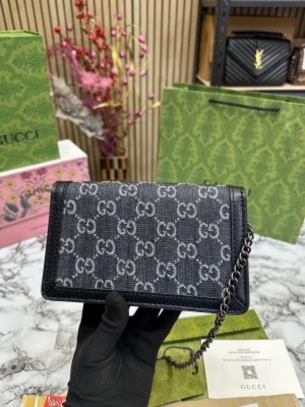 GUCC  I DIONYSUS SLING BAG WITH OG DUST BAG & BIL PREMIUM QUALITY DOBLE BOX BLACK