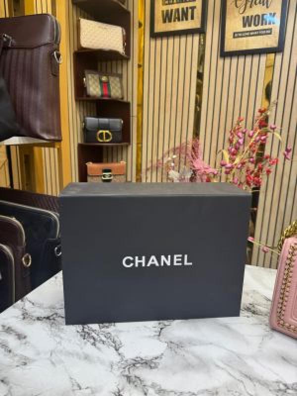 Chanel  Le  Boy  Croco  Print  With  Box  And  Dust  Bag  (Pink)