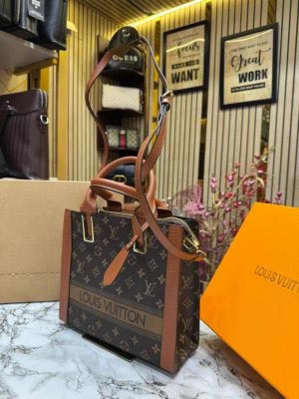 Louis  Vuitton Sac Plat BB With Double Og Box And Dust Bag (Brown)