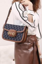 Gucc  I horsebit 1955 small shoulder bag 402