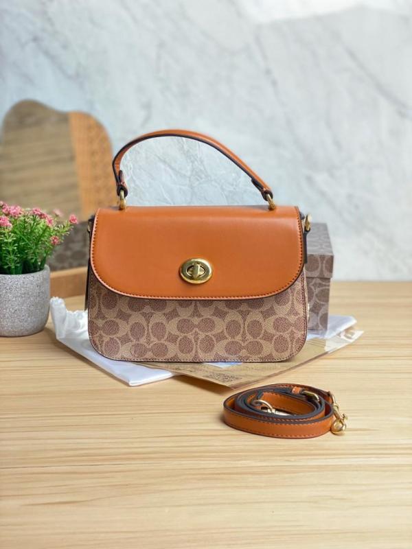 Coach  Marlie  Top  Handle  Crossbody  Bag  With  OG  Magnetic  Box  &  Dust  Bag  5449