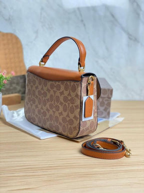 Coach  Marlie  Top  Handle  Crossbody  Bag  With  OG  Magnetic  Box  &  Dust  Bag  5449