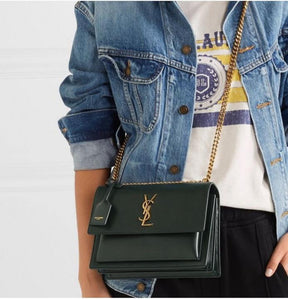Yves Saint Laurent YSL Cassandra Top Handle Bag with box 5462