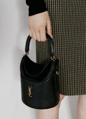 YSL  Saint  Laurent  Gaby  bucket  bag  with  og  box  5470