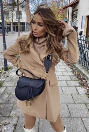 Christian  Dior  saddle  with  box  155