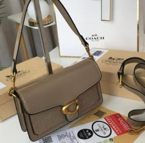 coach  georgie  flower  daisy  embroidery  tabby  shoulder  bag  with  box  2075