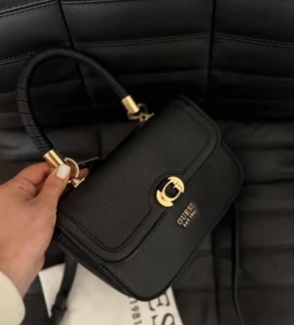 GUESS  Womens  Ginevra  Shoulder  Bag  with  box  2070