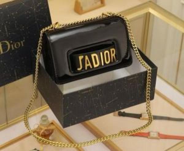 Christian Dio  r pre owned ja leather shoulder bag with box 5396