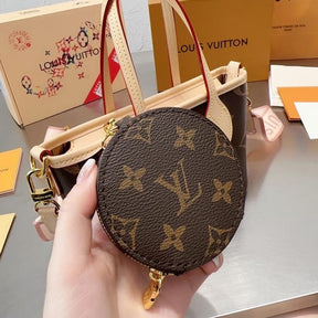 Louis  vuitton  neverfull  mini  with  og  box  and  carry  bag