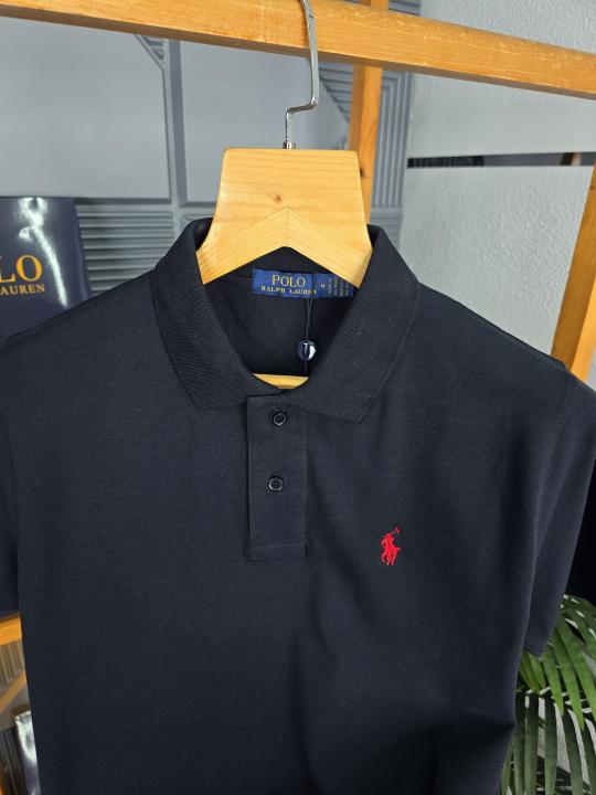 R L Pol T Shirts Navy K100-N