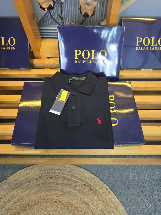R L Pol T Shirts Navy K100-N