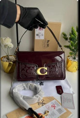 coach  georgie  flower  daisy  embroidery  tabby  shoulder  bag  with  box  5475