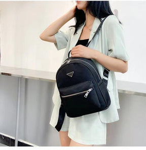 Prada  water  resistant  nylon  fabric  backpack  5476