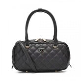 Guess quilted crossbody handbag with og box(5309 black)