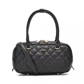 Guess quilted crossbody handbag with og box(5309 black)