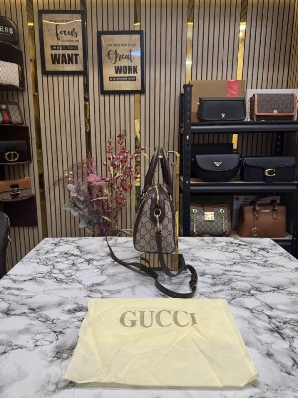 Gucci  Speedy  Top  Handle  Bag  Gg  Ophidia  with  dustbag