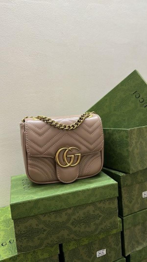 gucci GG marmont matelass shoulder bag with box 810